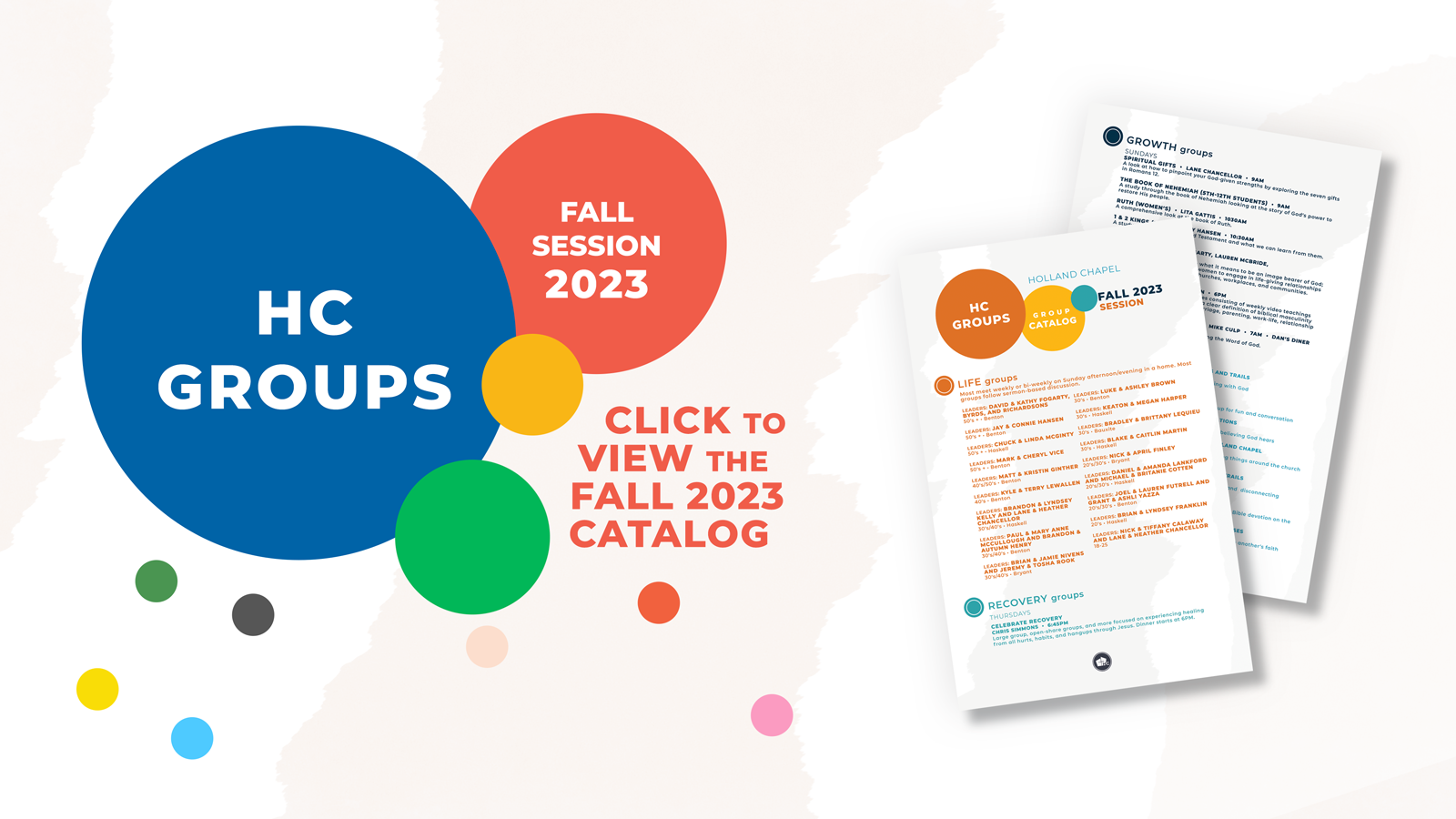 HC Groups Fall 2023